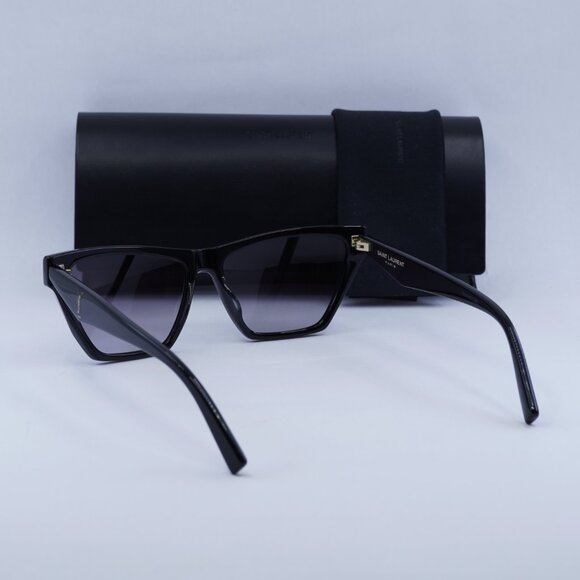 🕶️ New Saint Laurent SLM103 001 Sunglasses - Black Frame, Grey Lenses - Picture 12 of 12